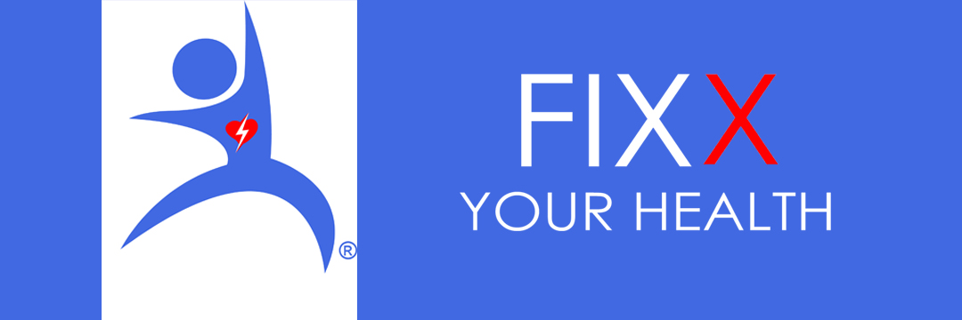 A blue banner with the words " fix your business ".